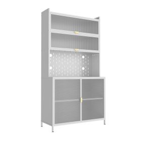 6 Level Flip Door Pantry Cabinet