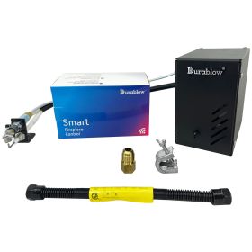 Durablow 6VK-SH3001 Smart Home WiFi (ON/OFF;  Timer;  Schedule) Electronic Automatic Spark to Pilot Valve Kit for Natural Gas (NG) Vented Firepla