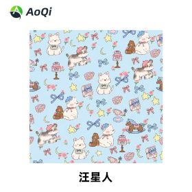 Magical Cloth, Portable Makeup Bag & Camera Bag Stick & Go Design ,One-Piece Makeup, Camera, And IPad Storage, Self-Adhesive, Creative, And Prote (Option: Puppy)